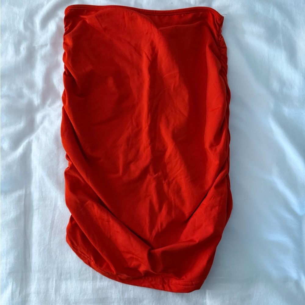 Elegant Red Women's Skirt